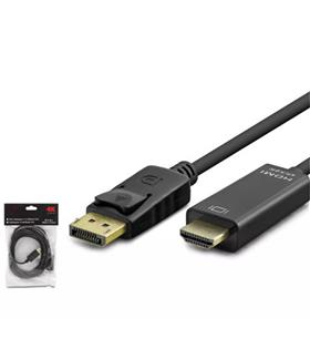 HADRON HDX7797 DISPLAY (M) TO HDMI (M) KABLO 4K 30HZ 3M SİYAH