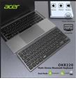 Acer OKR220 Siyah MultiDevice Dual Mode 2.4GHZ Bluetooth Klavye (Smart Tv)(Android)_1)