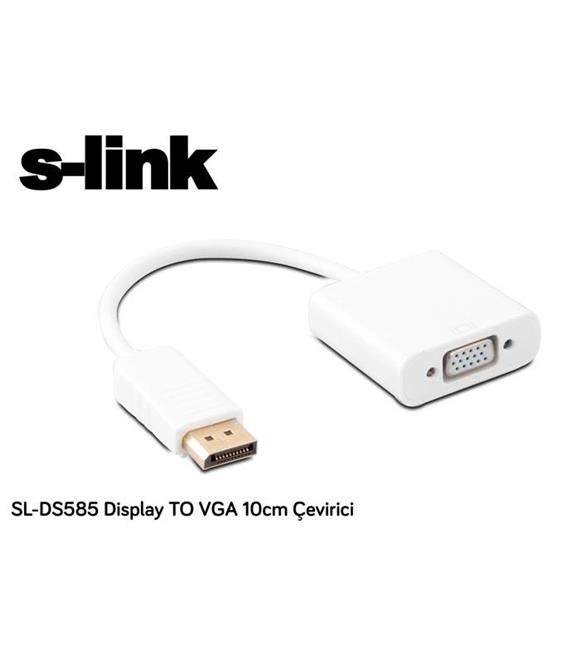 S-link SL-DS585 Display Erkek To Vga Dişi Çevirici