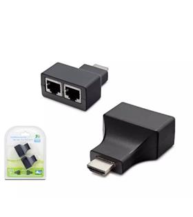 HADRON HDX1298 30M HDMI EXTENDER BY CAT5-6 SİYAH