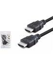 HADRON HDX2026 HDMI (M) TO HDMI (M) KABLO PVC 1.5M SİYAH