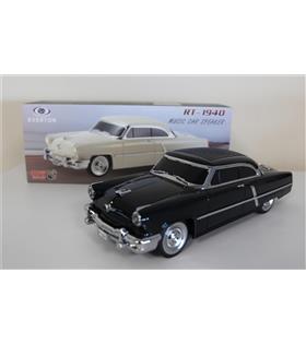 EVERTON RT-1940  Siyah Arabalı  Bluetooth Fm-Usb-Tf-Aux Şarjlı Nostaljik Radyo