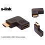 S-link SL-HH66 Hdmı Erkek To Hdmı Dişi 90 Derece Yatay Çevirici