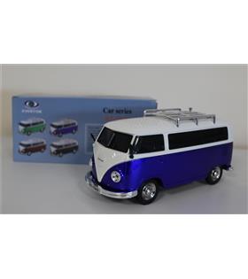 EVERTON RT-1945 Mavi Arabalı  Bluetooth Fm-Usb-Tf-Aux Şarjlı Nostaljik Radyo