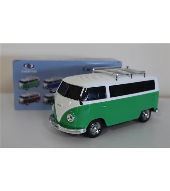 EVERTON RT-1945 Yeşil Arabalı Bluetooth Fm-Usb-Tf-Aux Şarjlı Nostaljik Radyo