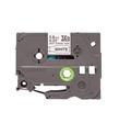 Brother P-Touch HSE-231 12 mm Beyaz Üzerıne Sıyah Isı ile Daralan Laminasyonlu Etiket
