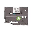 Brother P-Touch HSE-231 12 mm Beyaz Üzerıne Sıyah  Isı ile Daralan Laminasyonlu Etiket