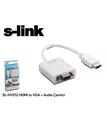 S-link SL-HVS12 Hdmı Erkek To Vga Dişi + Audio Çevirici