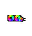 GameBooster PRIME P240B Rainbow Fanlı LGA1700-AM5 Uyumlu 240mm CPU Sıvı Soğutma Sistemi (Siyah)