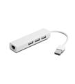 S-link SL-U602 Usb To Ethernet Çevirici + 3 Port Usb Hub_1)
