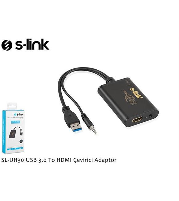 S-link SL-UH30 USB 3.0 To HDMI Çevirici Adaptör