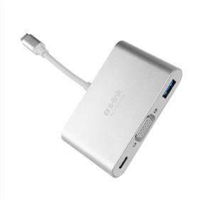 S-link SL-USB-C66 Type-C to VGA+usb3.0+pd Kablo Vga Switch Ve Çoklayıcı