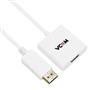 Vcom CG601-0.15 Beyaz Display Port Erkek To Hdmi Dişi Dönüştürücü