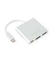 Vcom CU427M Type-C-M To Hdmi-F Usb 3.0-F Type-C-F Çevirici