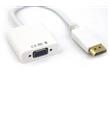 Vcom CG603-0.15 Beyaz Display Port Erkek To Vga Dişi Dönüştürücü