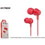 Hytech HY-XK30 Mobil Telefon Uyumlu Kırmızı Kulak İçi Mikrofonlu Kulaklık
