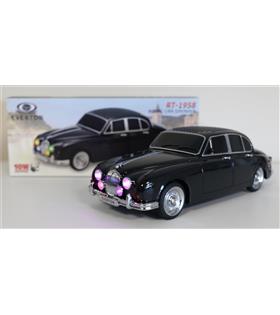 EVERTON RT-1958 Siyah Arabalı  Bluetooth Fm-Usb-Tf-Aux Şarjlı Nostaljik Radyo