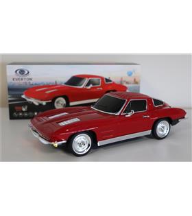 EVERTON RT-1956 Kırmızı Arabalı  Bluetooth Fm-Usb-Tf-Aux Şarjlı Nostaljik Radyo