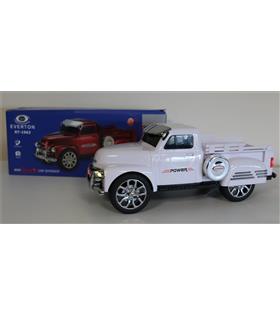 EVERTON RT-1962 Beyaz Arabalı  Bluetooth Fm-Usb-Tf-Aux Şarjlı Nostaljik Radyo