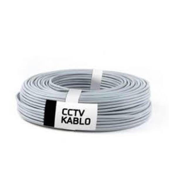 Eyfel EF-C100 2+1 2x0.22 Folyolu Lüks 100 metre CCTV Kablo
