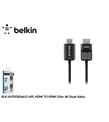 Belkin BLK-AV10090EB12-APL Hdmi To Hdmi 3.6m 4k Siyah Gold 1.4 Veri 3d Kablo