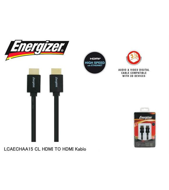 Energizer lcaechaa15 cl Hdmi To Hdmi 1.5m Kablo