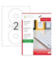 Tanex Cd Etiketi Laser-Copy-Inkjet 100 YP 118x41 MM TW-2041