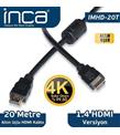 Inca IMHD-20T 1.4 3D Full Bakır 20 Mt. Hdmi Kablo
