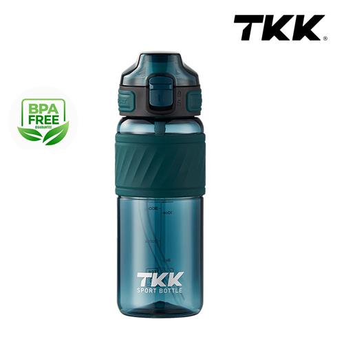 Tkk T1025 Çift Kullanım Pipetli/Rahat İçim Yeşil Tritan Matara 600ml Okula Dönüş 2026 — Çanta, Defter, Kalem Ve Matara İndirimleri