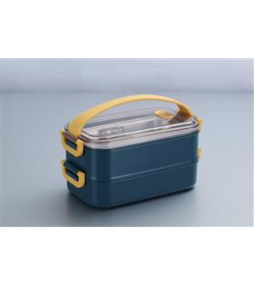 Vagonlife VGN363 1400ml Lacivert Çelik Saklama Kabı