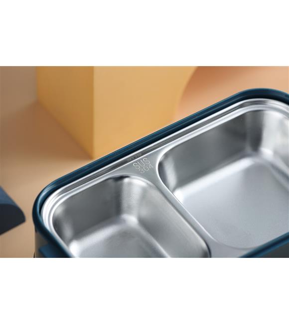 Vagonlife VGN363 1400ml Yeşil Çelik Saklama Kabı