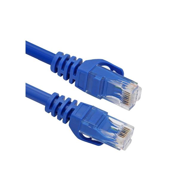 Teldata TLD-500M Cat6 5MT Mavi Utp Patch Kablo