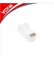 Vcom NM005 20li RJ45 8P8C Cat5e-UTP-RJ45-Fu Konnektör_1)