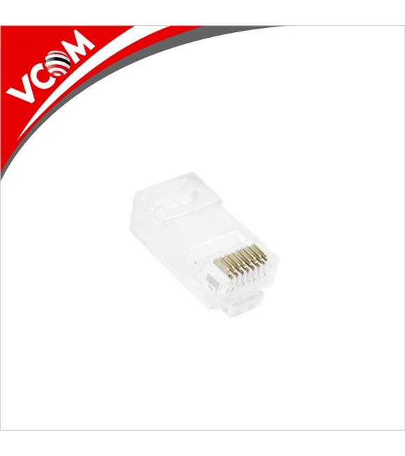 Vcom NM005 20li RJ45 8P8C Cat5e-UTP-RJ45-Fu Konnektör_1