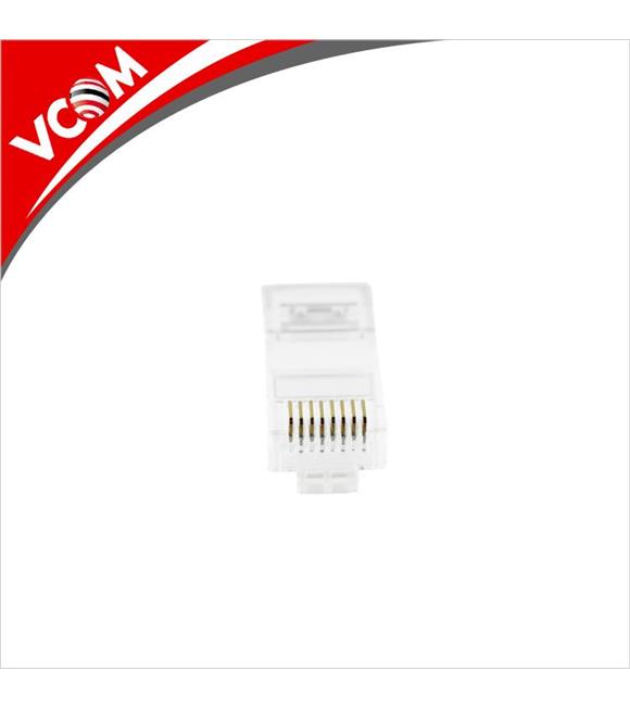 Vcom NM005 20li RJ45 8P8C Cat5e-UTP-RJ45-Fu Konnektör