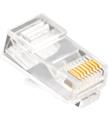 Vcom NM006 20li Plastik RJ45 8P8C Cat6-UTP-RJ45-3u Konnektör
