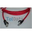 Teldata TLD-050K Cat6 0.50MT Kırmızı Utp Patch Kablo