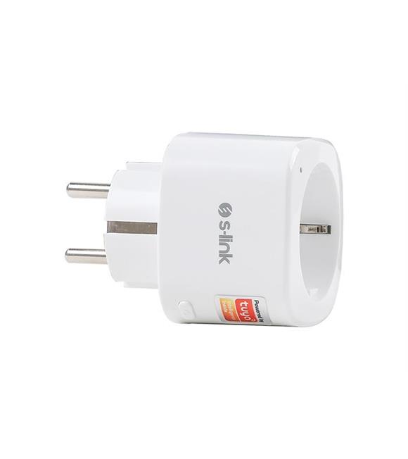 S-Link Swapp SL-05 16A Akım Korumalı Akıllı Priz 2.4 Ghz Wifi TUYA Destekli