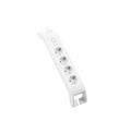 S-link SPG3040 2m 3G1.5mm2 900 Joule 4Lü Akım Korumalı Beyaz Priz