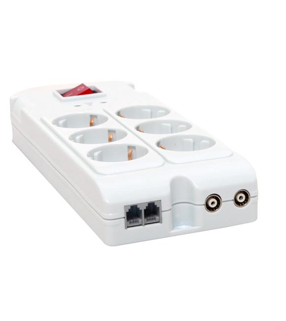S-link SPG77-6-15 6lı 1.5mt Akım Koruyuculu Priz Beyaz Renk