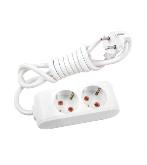 Viko Multi-Let Vm25 2li 5mt Priz Topraklı Kablolu (90113205)