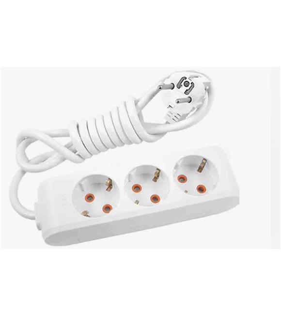 Viko Multi-Let Vm33 3lü 3mt Topraklı Kablolu (90113303)