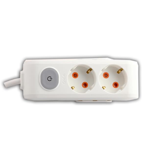 Viko Multi-Let VM-21Anh 2li 1mt Anahtarlı Kablolu (90117201)