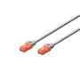 Beek CAT.6A İnce Tip Patch Kablo, U-UTP, 1 metre, AWG 28, Gri Renk, LSZH
