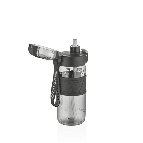 Shotay ST-7223 600ml Siyah Pipetli Tritan Matara Okula Dönüş 2026 — Çanta, Defter, Kalem Ve Matara İndirimleri