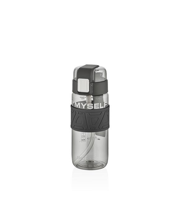 Shotay ST-7223 600ml Siyah Pipetli Tritan Matara_1