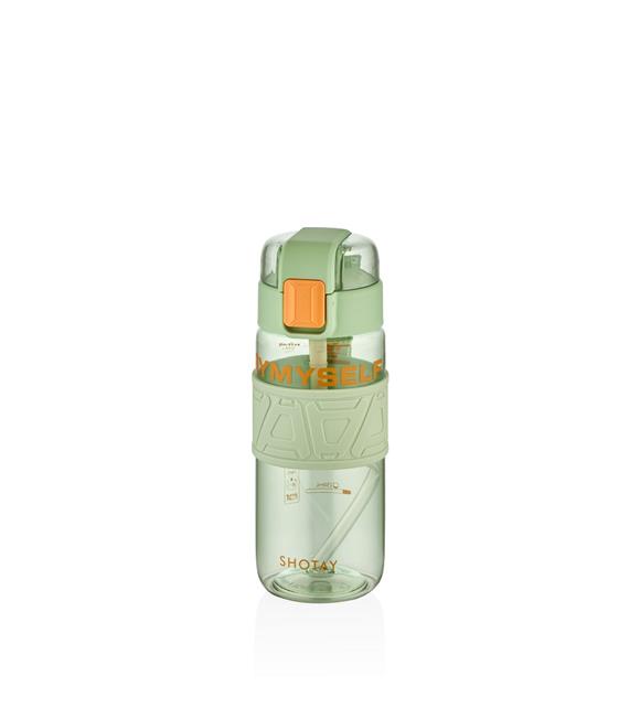 Shotay ST-7223 600ml Yeşil Pipetli Tritan Matara_1