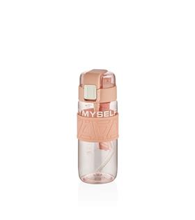 Shotay ST-7223 600ml Pembe Pipetli Tritan Matara