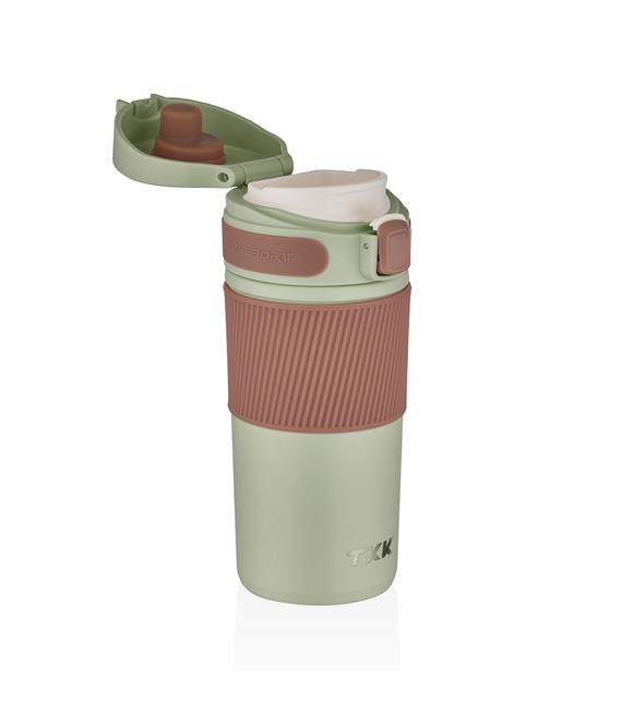 Tkk T2001 450ml Yeşil Çelik Termos