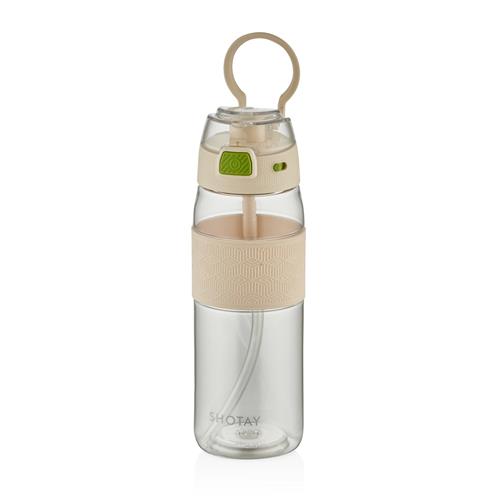 Shotay ST-7202 600ml Beyaz Pipetli Tritan Matara Okula Dönüş 2026 — Çanta, Defter, Kalem Ve Matara İndirimleri